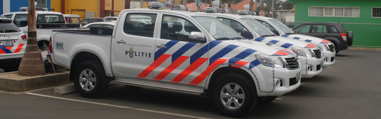 Politieauto Bonaire