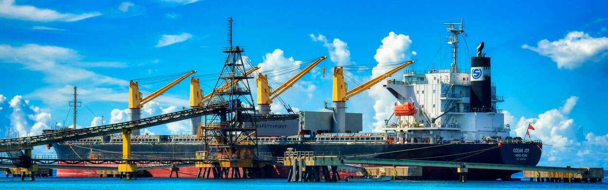 Schip op Bonaire