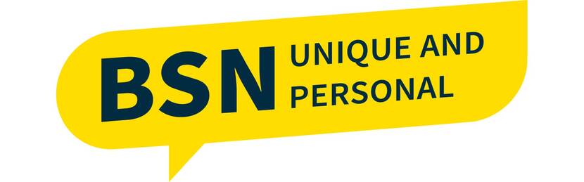 Decorative: BSN slogan - BSN unique and personal