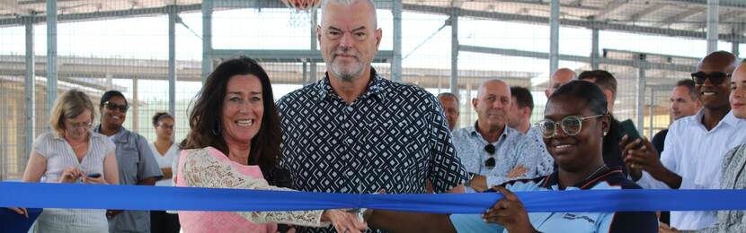 Sportveld JICN officieel geopend