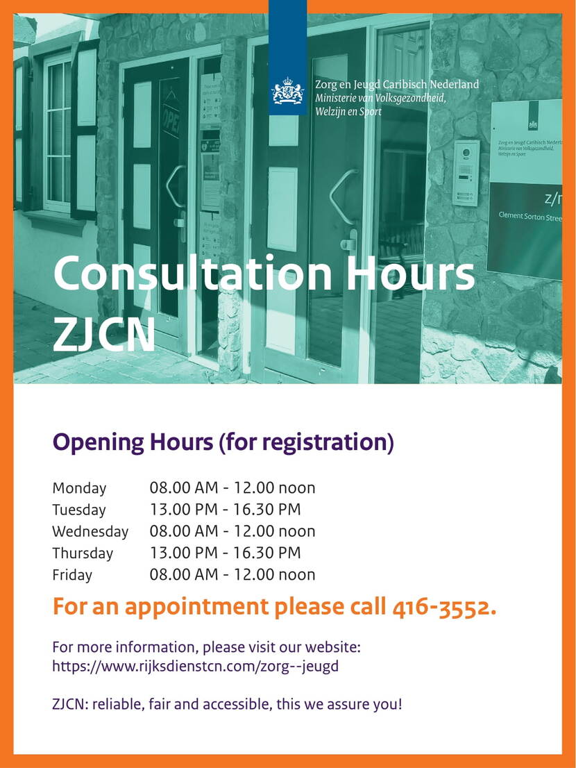 Consultation hours Saba